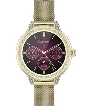 Zegarek Garett Stella złoty mesh.jpg